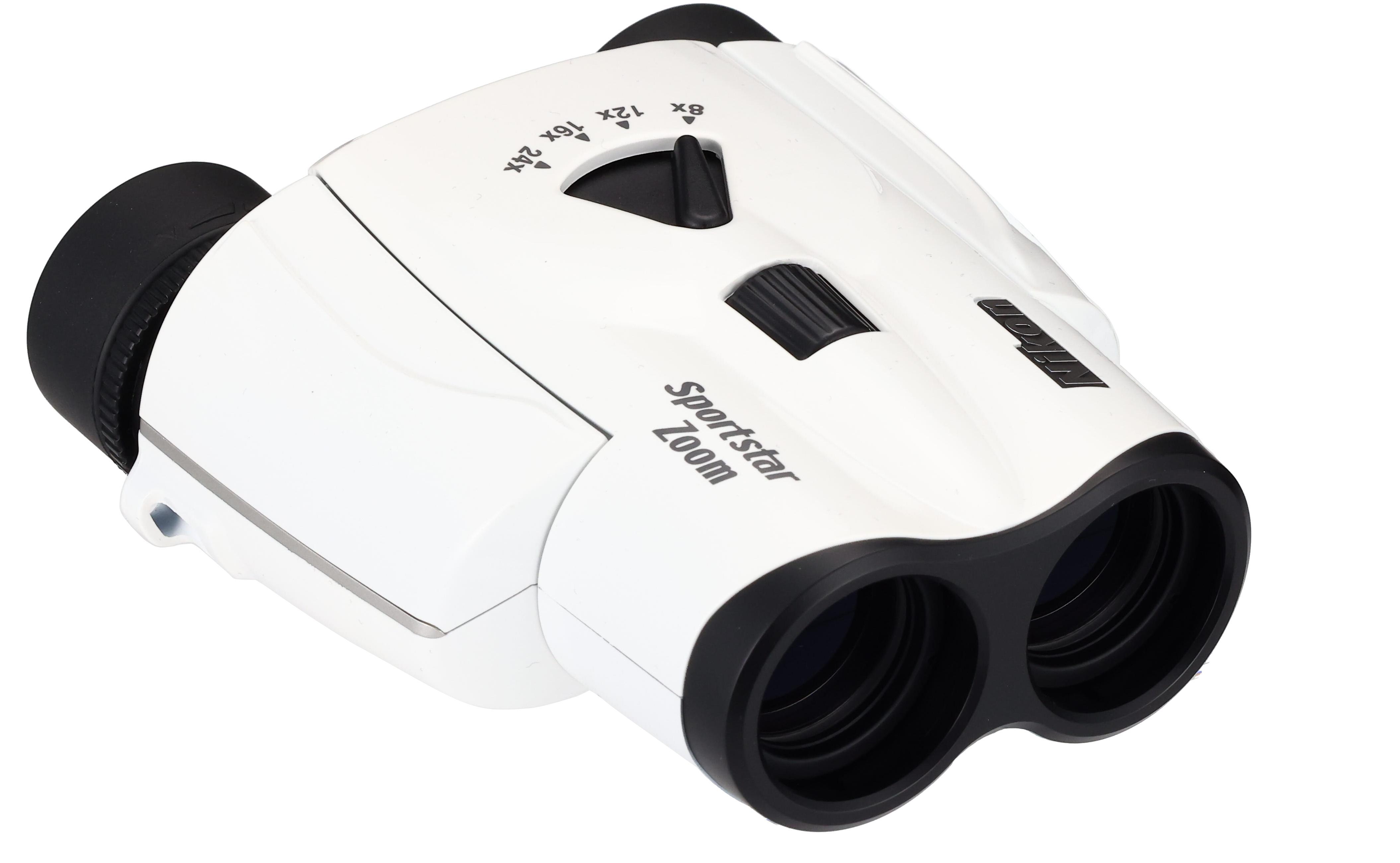 Amazon.com : Nikon Binocular's Sportstar Zoom 8-24×25 White, Small
